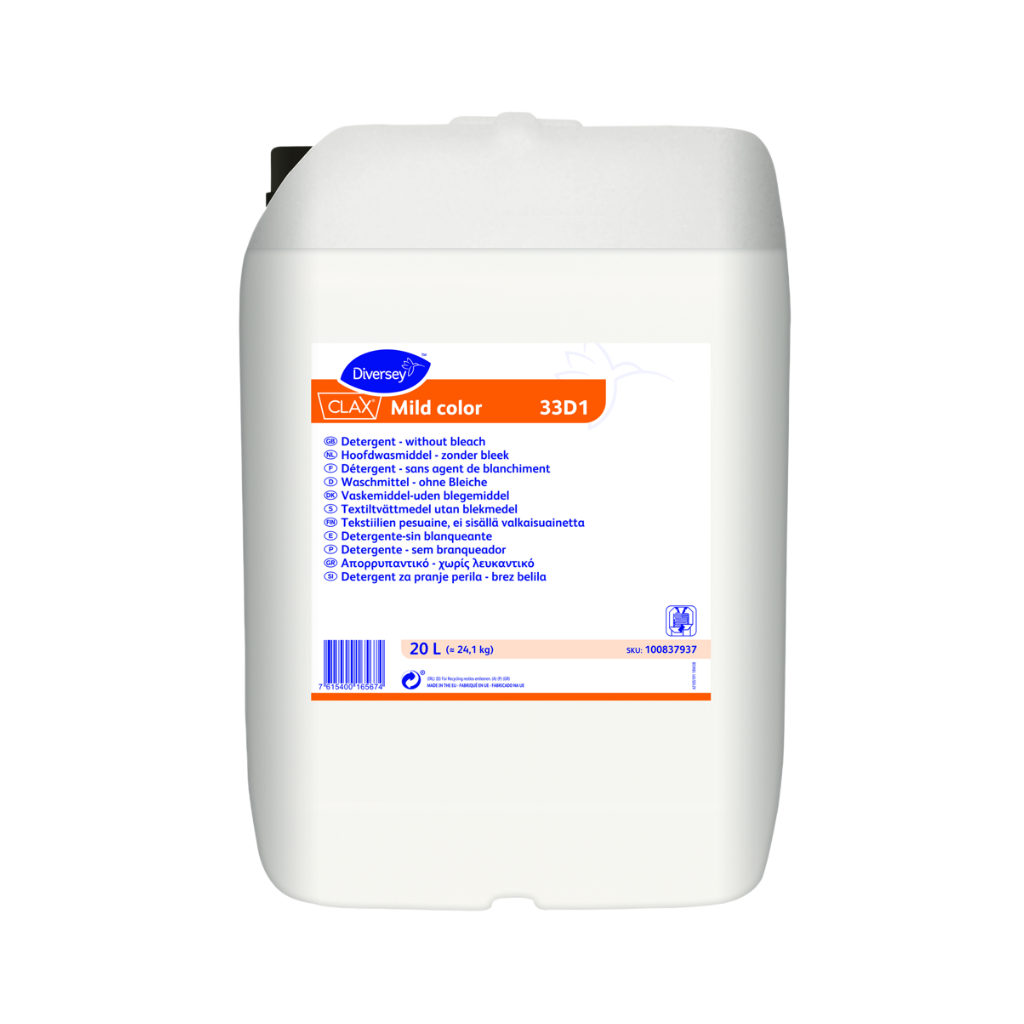 Clax Mild color 33D1 20L - Tvättmedel
