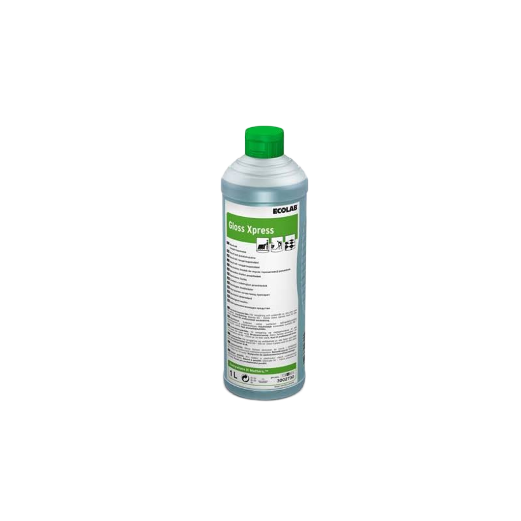 Gloss Xpress 12x1L - Gulvrengøringsmiddel