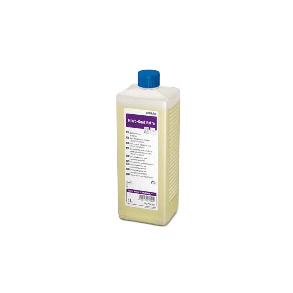 Mikro-Quat Extra 4x1L - Rengørings- og desinfektionsmiddel