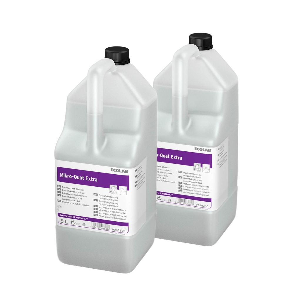 Mikro Quat Extra 2x5L - Rengörings- och desinfektionsmedel