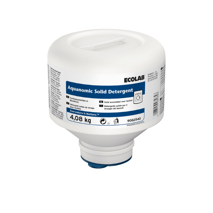 Aquanomic Solid Detergent 4x4.08 kg - Vaskemiddel