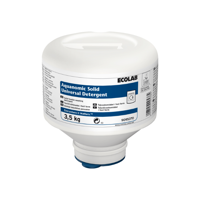 Aquanomic Solid Universal 2x3.5 kg - Vaskemiddel