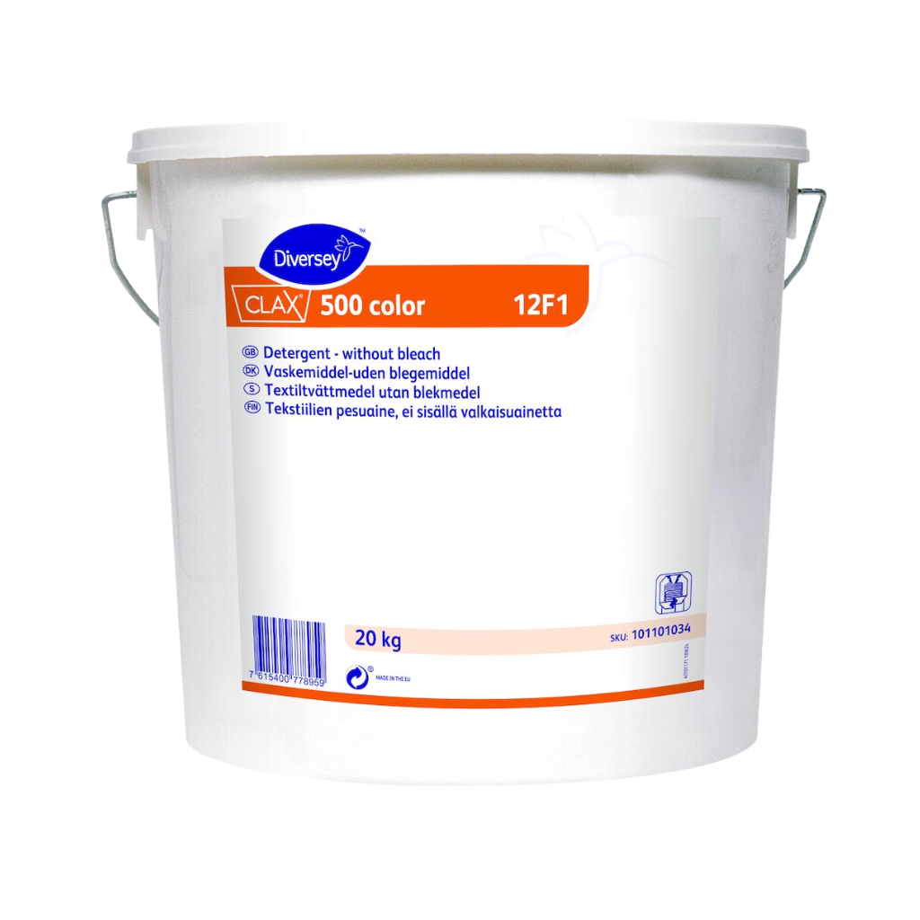 Clax 500 Color 12F1 20 kg - Vaskepulver