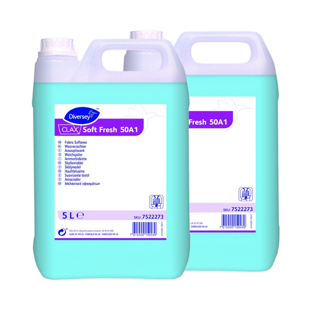Clax Soft Fresh 50A1 2x5L - Sköljmedel