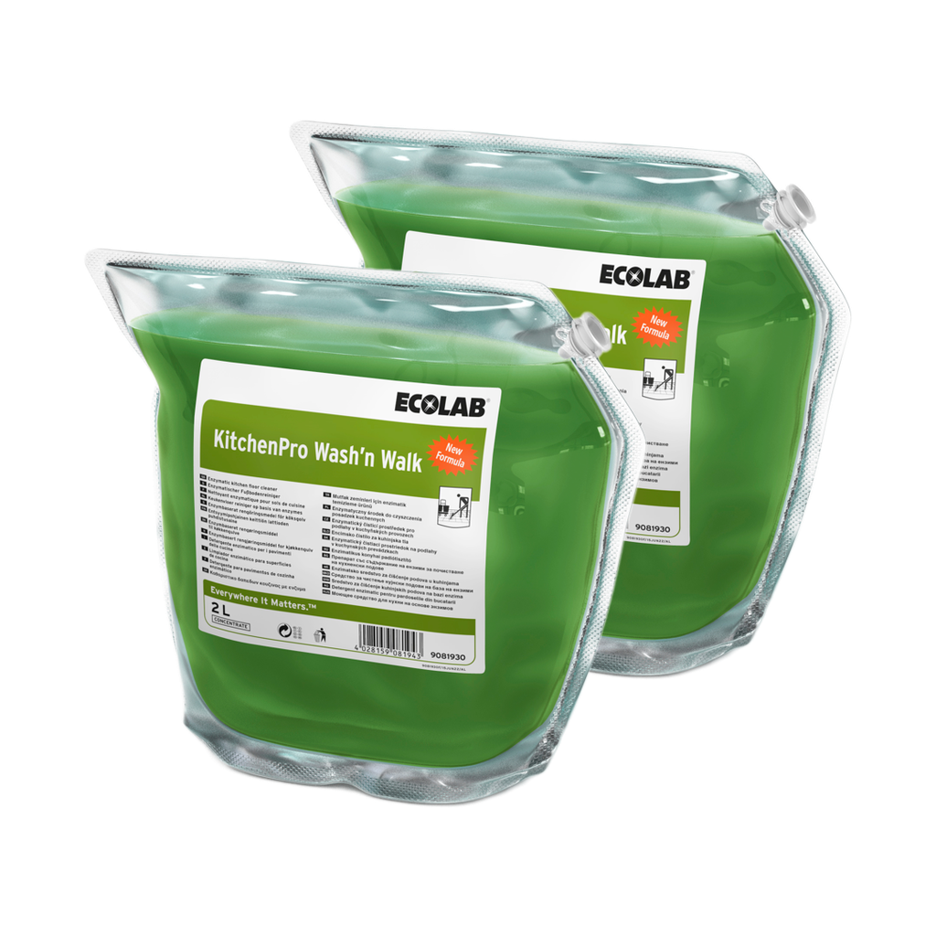 KitchenPro Wash'n Walk 2x2 L - Gulvrengøringsmiddel