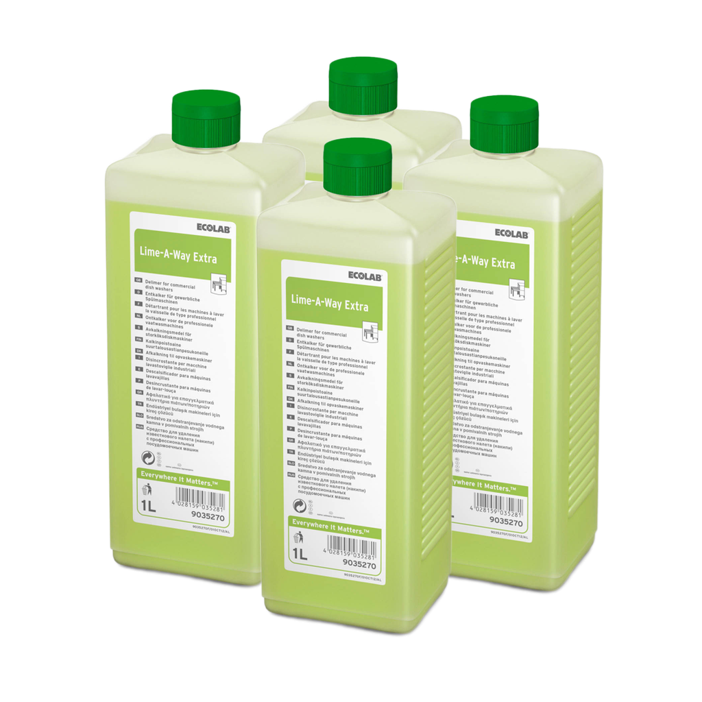 Lime A-Way Extra 4x1L - Avkalkningsmedel