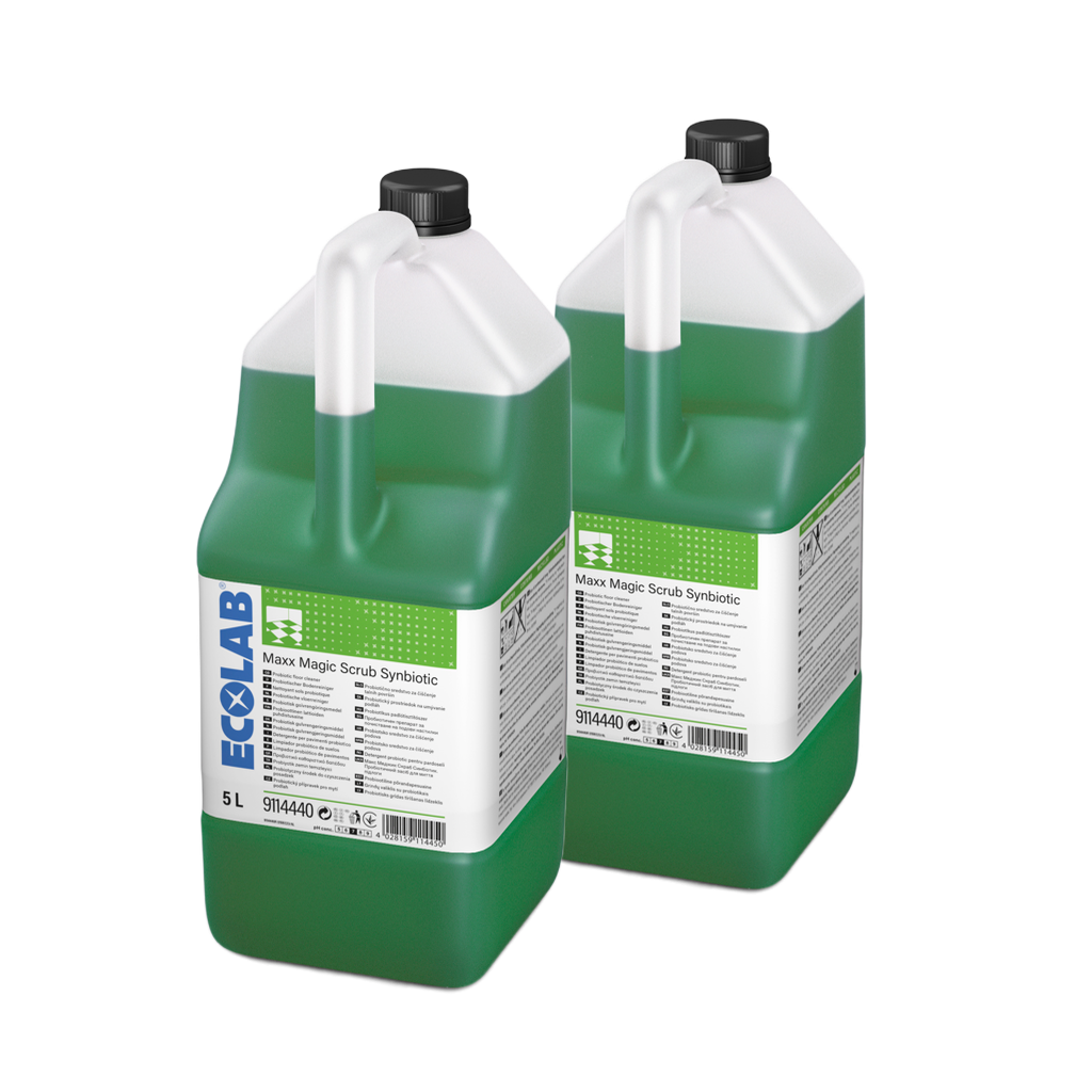 Maxx Magic Scrub Synbiotic 2x5 L- Gulvrengøringsmiddel