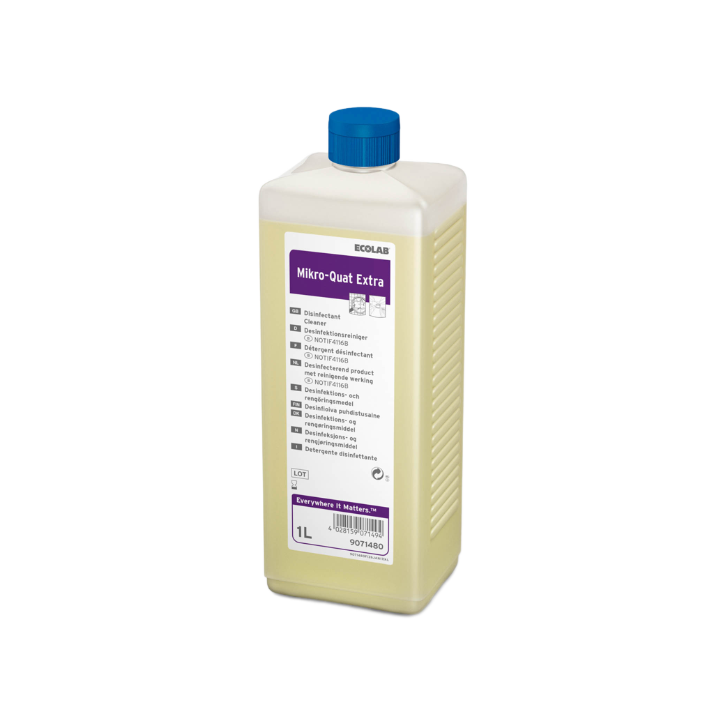 Mikro-Quat Extra 4x1 L - Rengørings- og desinfektionsmiddel