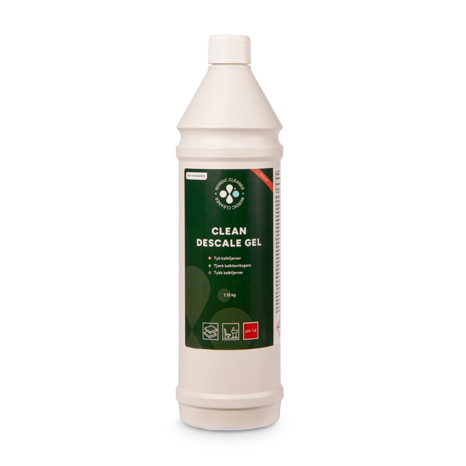Clean Descale Gel - Tyk kalkfjerner 12x1 L
