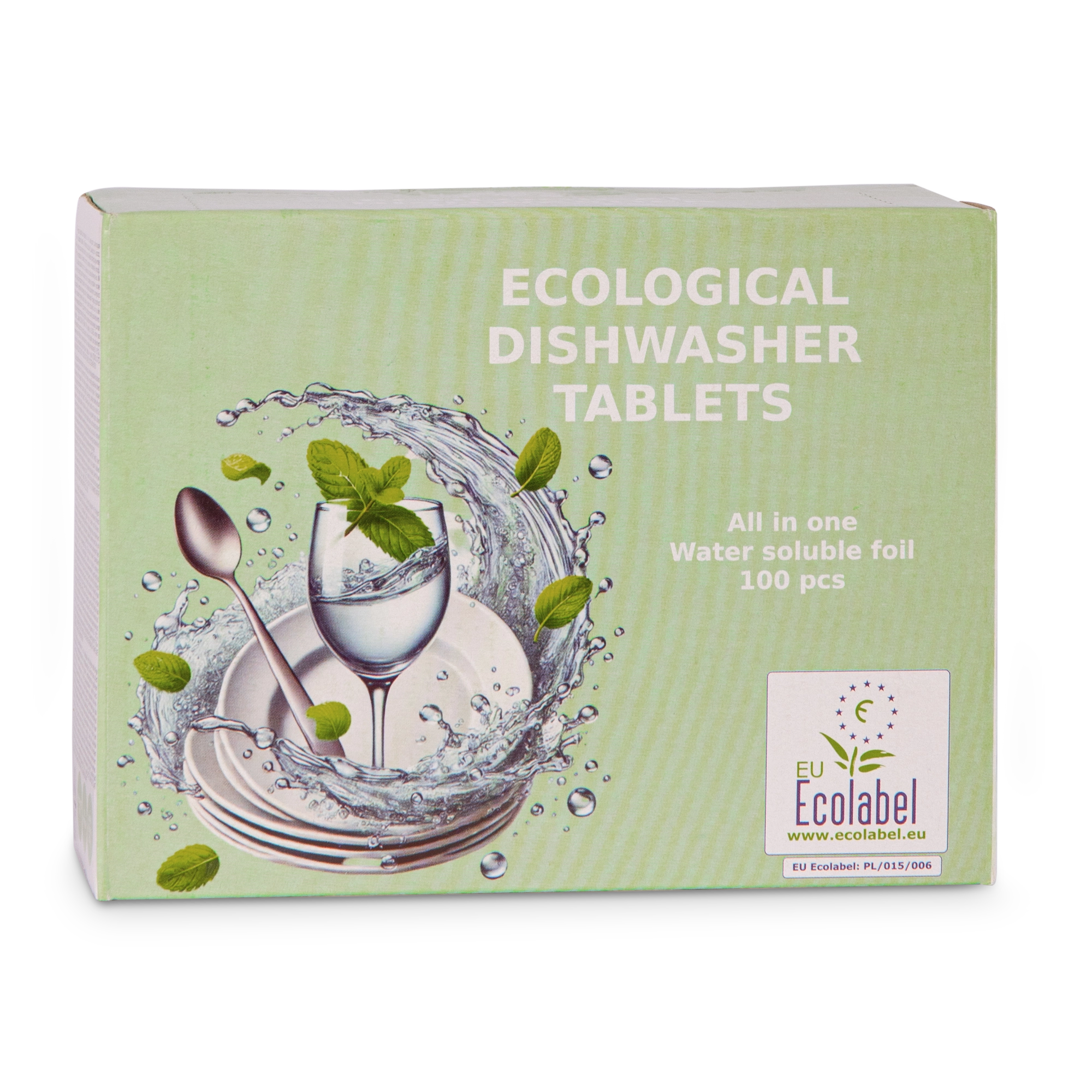 Ecological Dishwasher Tablets 5x100 stk. - Opvasketabs