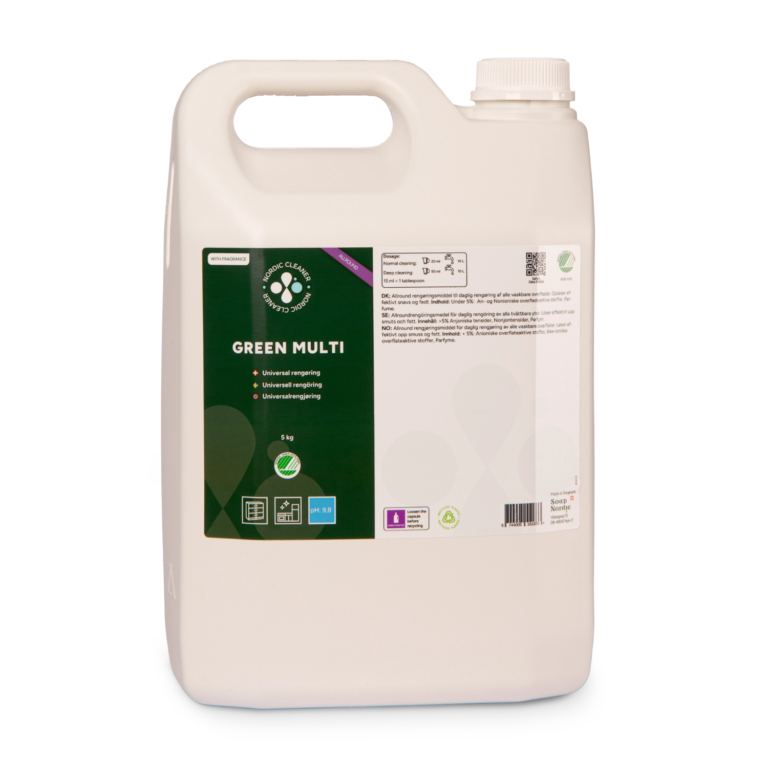 Green Multi - Universalrengøring 3x5 L