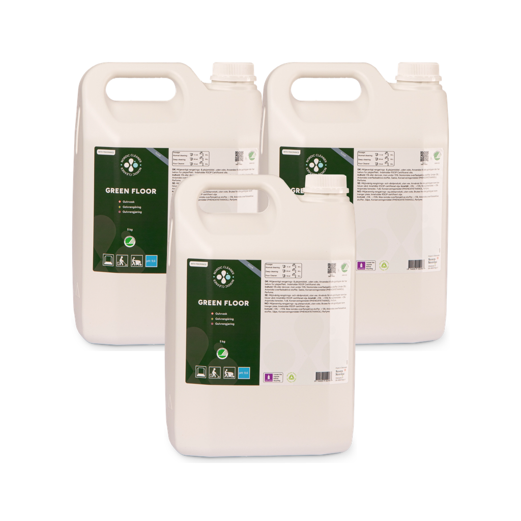 Green Floor 3x5 L - Gulvvask