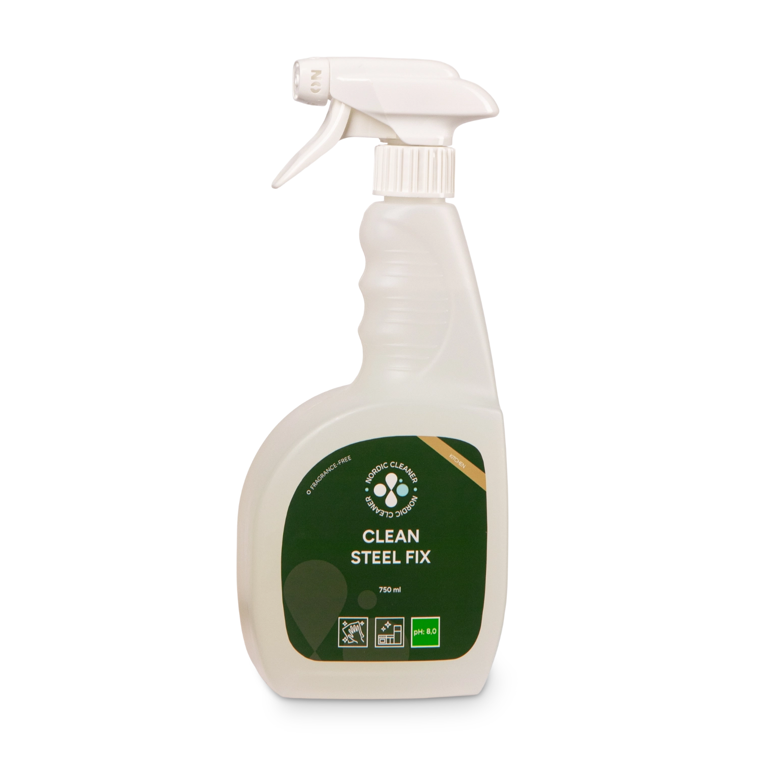 Clean Steel FIX - Stålpleje 6x750 ml