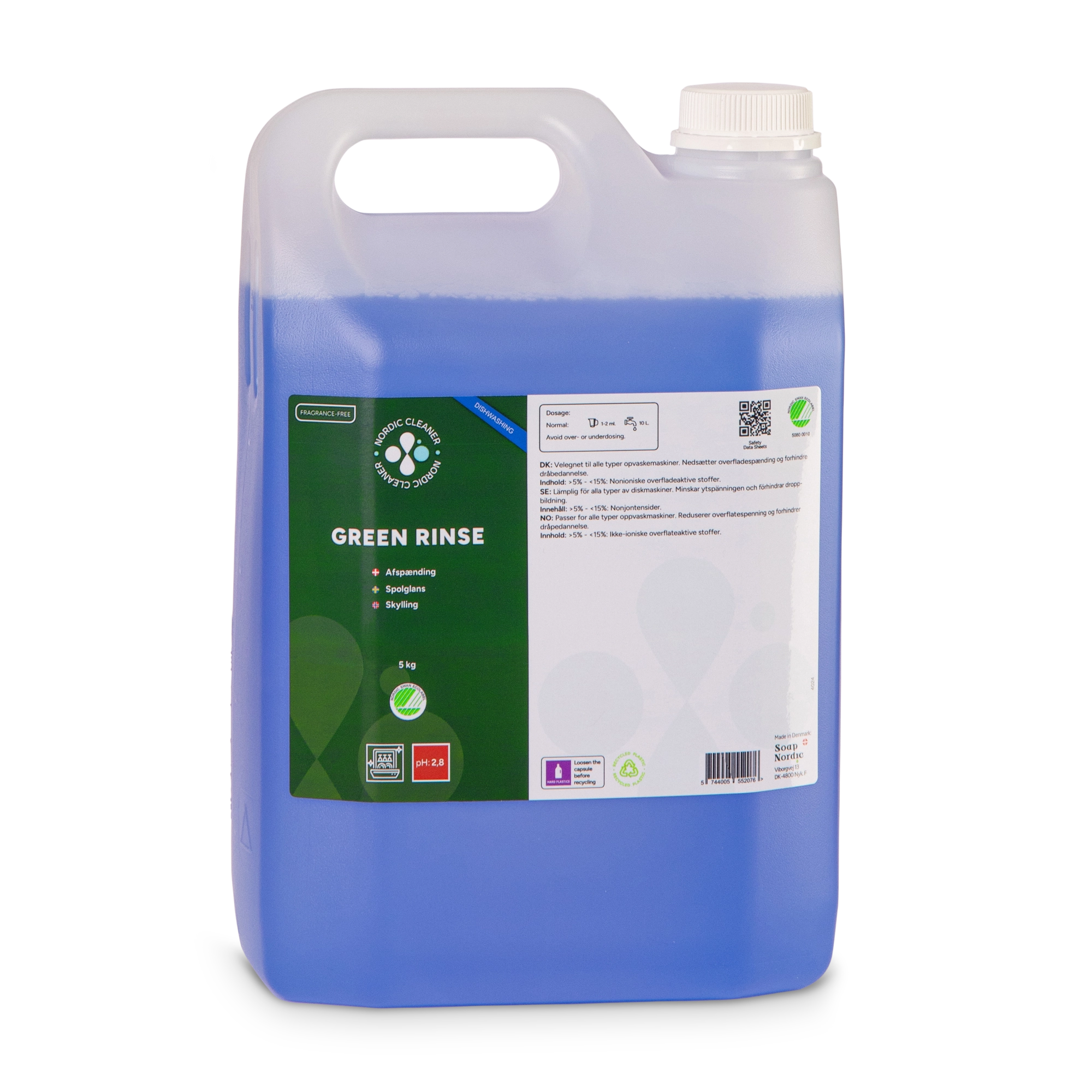Green Rinse - Afspænding 3x5 kg