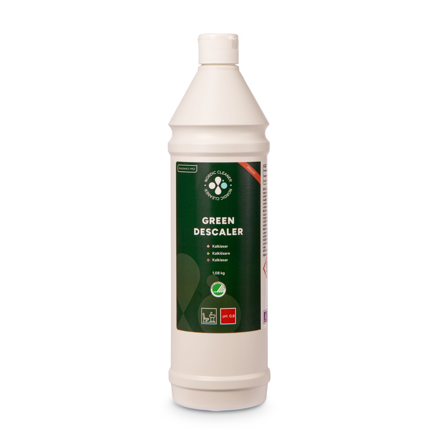 Green Descale - Kalkløser uden parfume 12x1 L