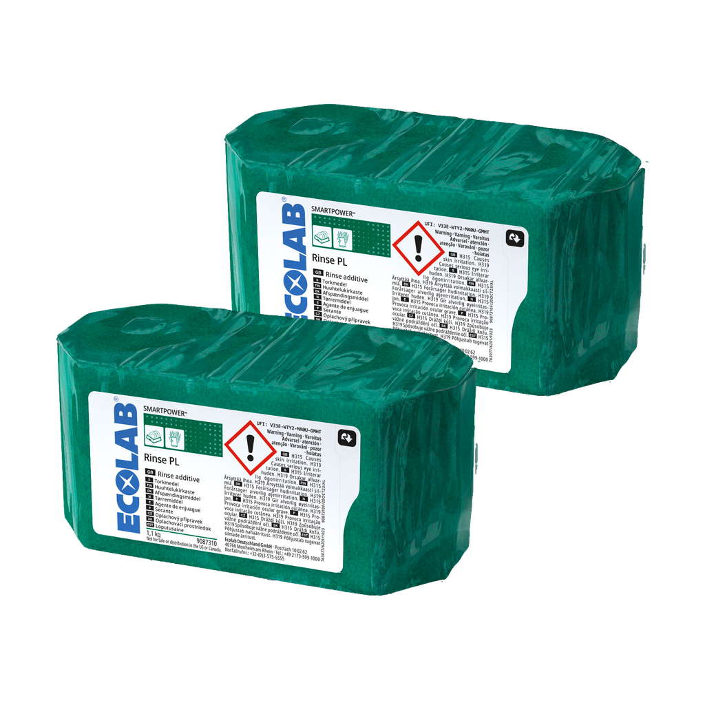 Apex / SMARTPOWER Rinse PL 2x1,1kg - Torkmedel