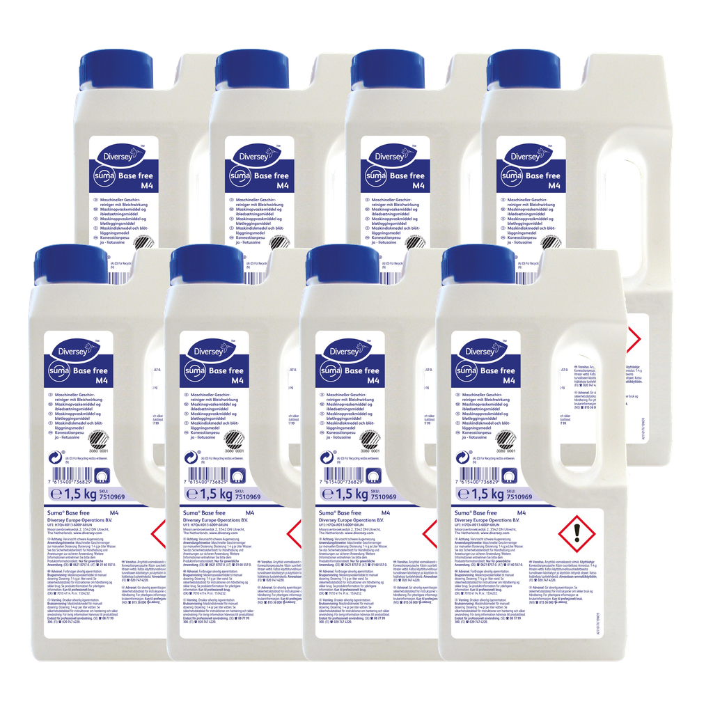 Suma Base free M4 8x1.5kg - Maskindiskmedel