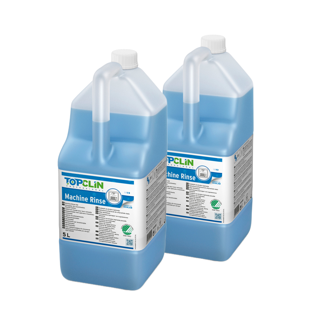 TopClin Machine Rinse 2x5 L - Maskinopvask Skyllemiddel