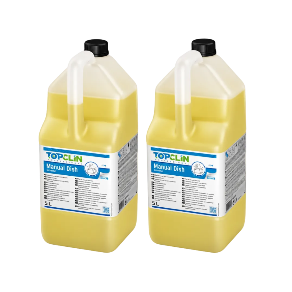 TopClin Manual Dish Universal 2x5 L - Opvaskemiddel
