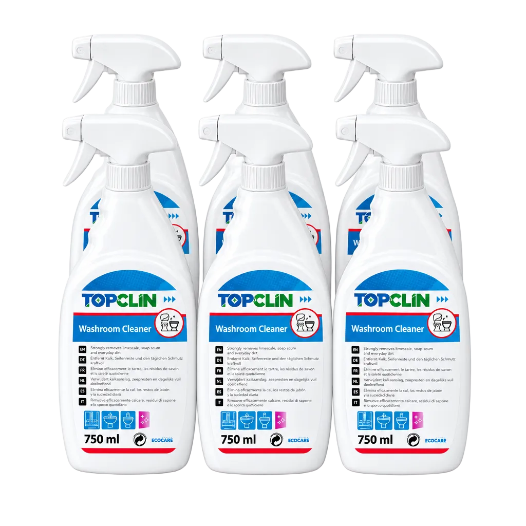 TopClin Washroom Cleaner 6x750 ml - Sanitetsrengøringsmiddel