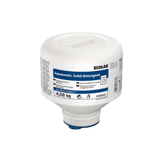 Aquanomic Solid Detergent 4x4,08kg - Vaskemiddel