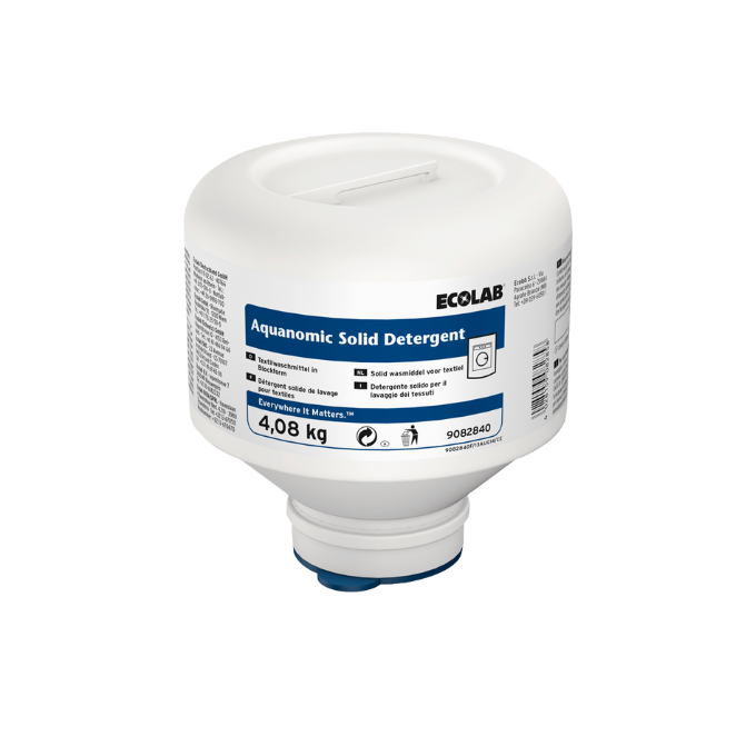 Aquanomic Solid Detergent 4x4,08kg - Vaskemiddel