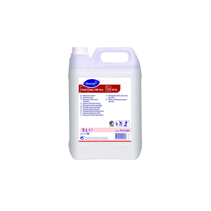 TASKI Sani 100 free W1b 2x5L - Sanitetsrengøringsmiddel