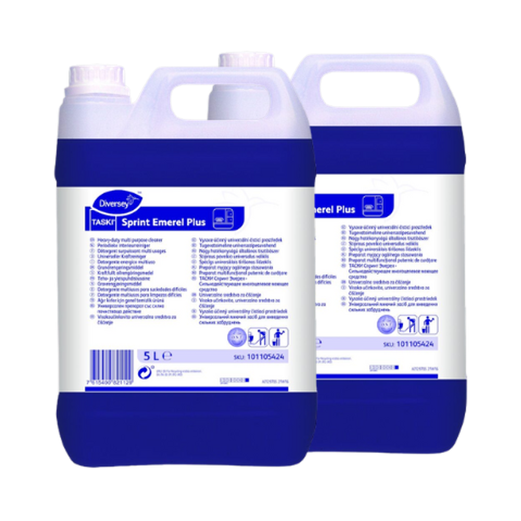 TASKI Sprint Emerel Plus 2x5 L - Grundrengøringsmiddel