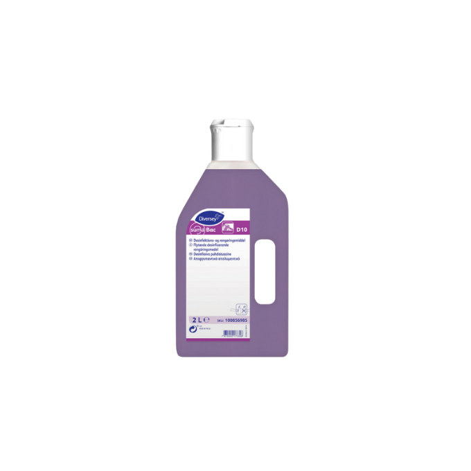 Suma Bac D10 6x2L - Rengørings- og desinfektionsmiddel