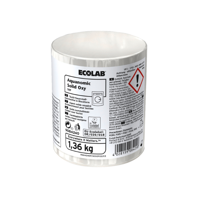 Aquanomic Solid Oxy 2x1,36kg - Blegemiddel