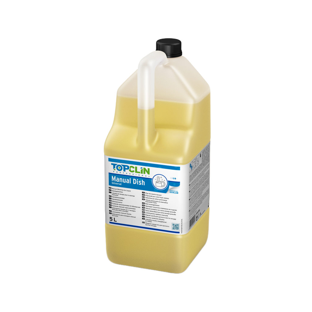 TopClin Manual Dish Universal 2x5 L - Opvaskemiddel