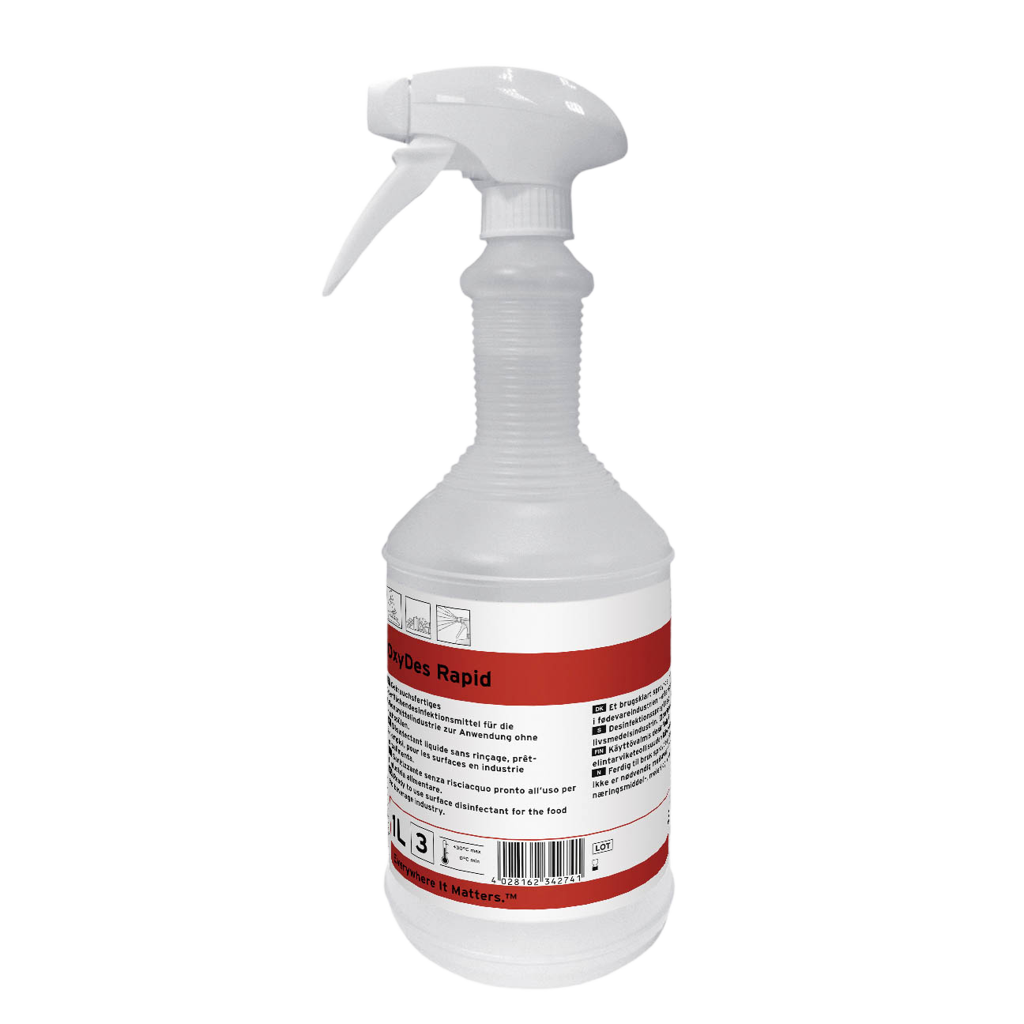 OxyDes Rapid 12x1 L - Desinfektionsmiddel