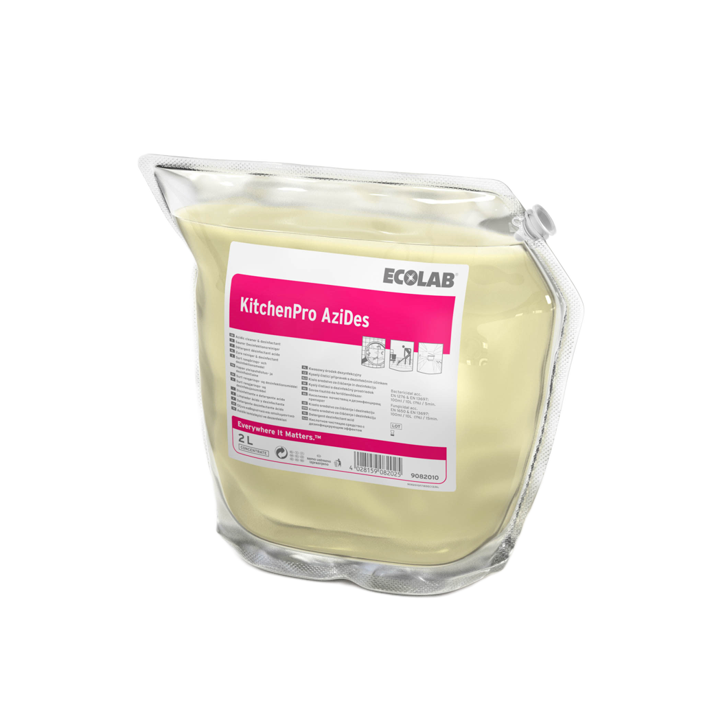 KitchenPro AziDes 2x2 L - Desinfektionsmiddel