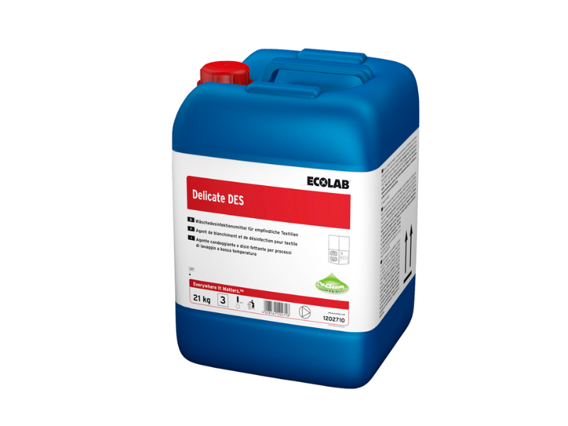 Delicate DES 20L - Blege- og desinfektionsmiddel