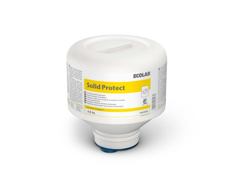Solid Protect 4x4,5kg - Maskinopvaskemiddel