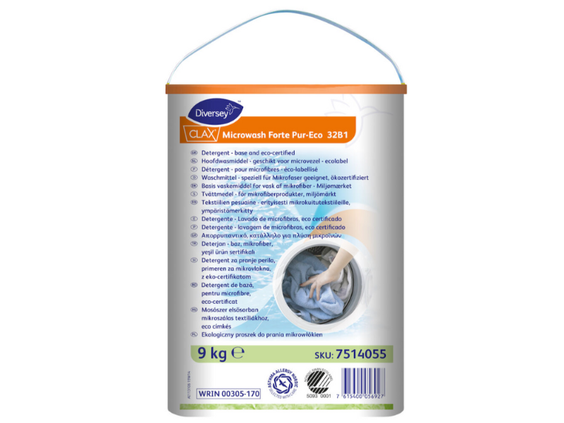 Clax Microwash forte Pur-Eco 32B1 9kg - Vaskepulver