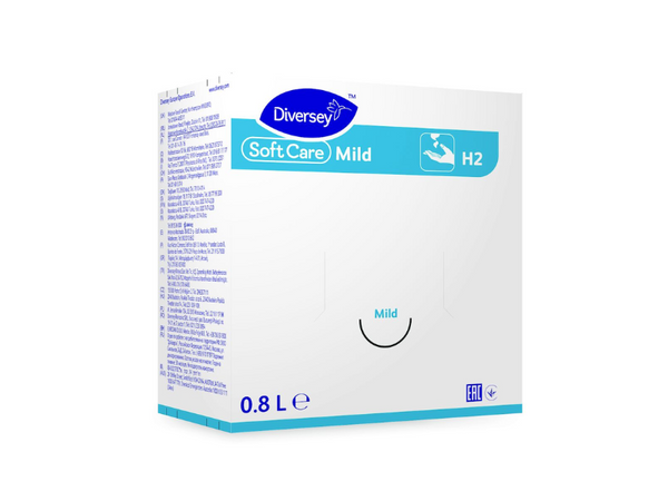 Soft Care Mild H2 6x0.8L - Håndsæbe