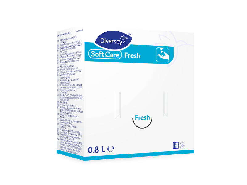 Soft Care Fresh 6x0.8L - Håndsæbe
