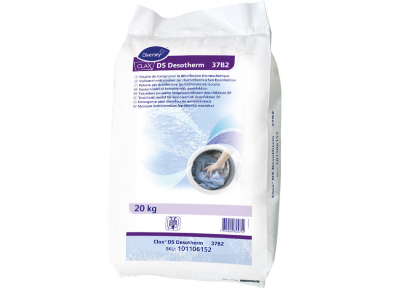 Clax DS Desotherm 37B2 20kg - Vaskepulver til desinfektion